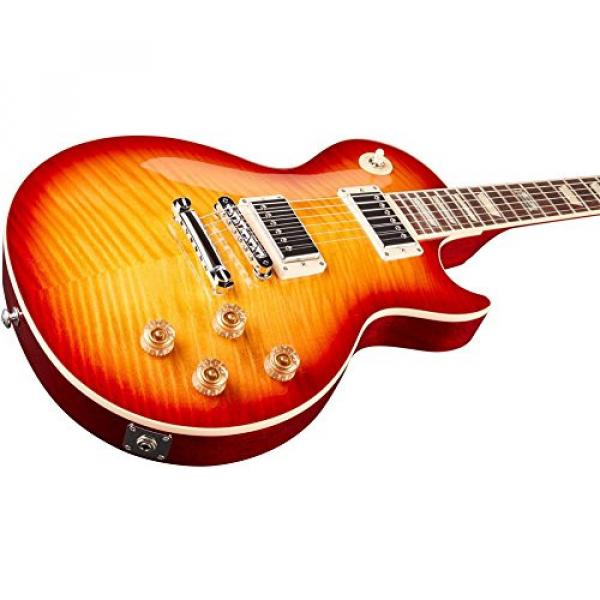 Gibson USA LPSP14HPCH1LP Standard Plus 2014 Heritage Cherry Sunburst Perimeter Solid-Body Electric Guitar #4 image
