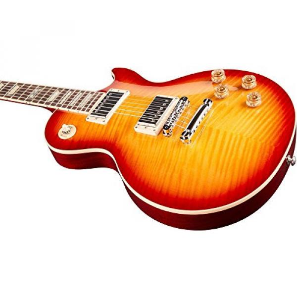 Gibson USA LPSP14HPCH1LP Standard Plus 2014 Heritage Cherry Sunburst Perimeter Solid-Body Electric Guitar #5 image