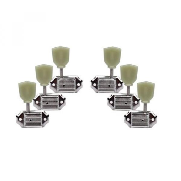 Vics 3R3L Vintage Style Chrome-Plated Guitar Tuning Machine Pegs for GIBSON Electric Guitar #1 image