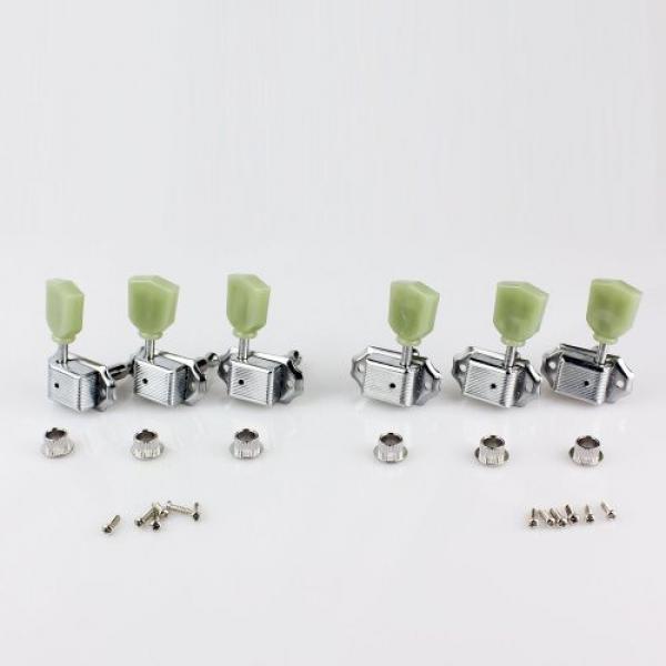 Vics 3R3L Vintage Style Chrome-Plated Guitar Tuning Machine Pegs for GIBSON Electric Guitar #2 image