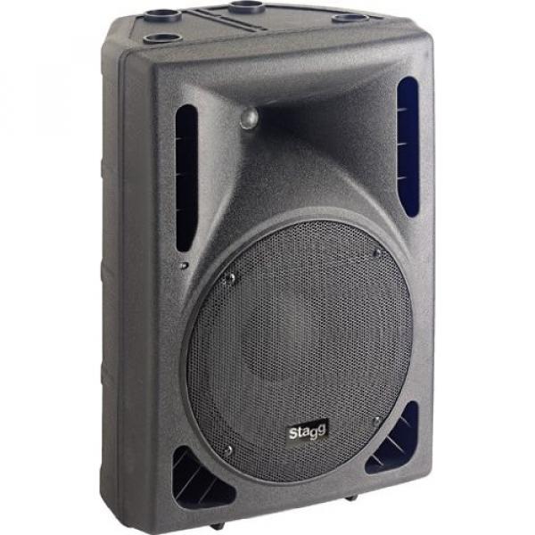 Stagg SMS12 250-Watt Speaker with 12-Inch Woofer &amp; Compression Horn Tweeter - Black #1 image