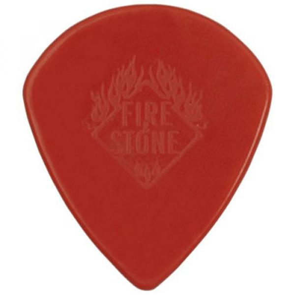 Fire &amp; Stone JAZZ 3 - Nylon Picks (Tip 3) 1.38mm, red (12-pack) #1 image