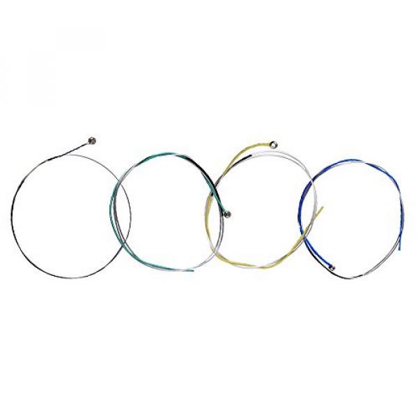Yibuy Multicolor Musical Violin Strings Set 0.26-0.74mm Replacement Set of 4 #2 image