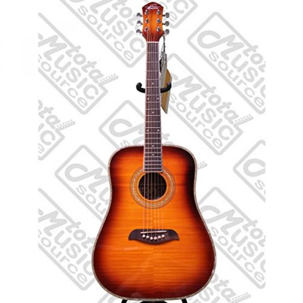 Oscar Schmidt OG1FYS 3/4 Size Dreadnought Acoustic Guitar Bundle #2 image