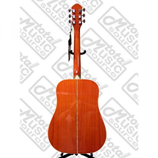 Oscar Schmidt OG1FYS 3/4 Size Dreadnought Acoustic Guitar Complete Bundle #6 image