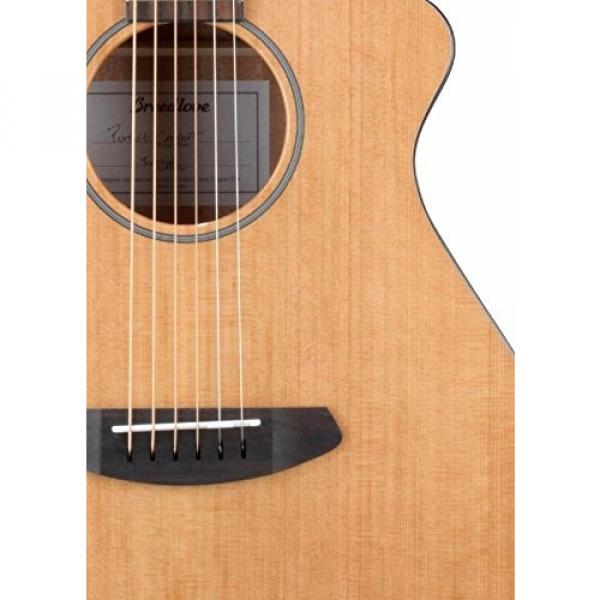 Breedlove Pursuit Concert Cedar Top A/E Guitar w/GD Hard case, cable &amp; More #5 image