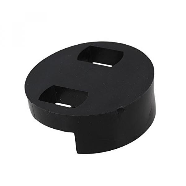 Yibuy Two Hole Double Bass Rubber Ultra Practice Mute Black Set of 20 #2 image