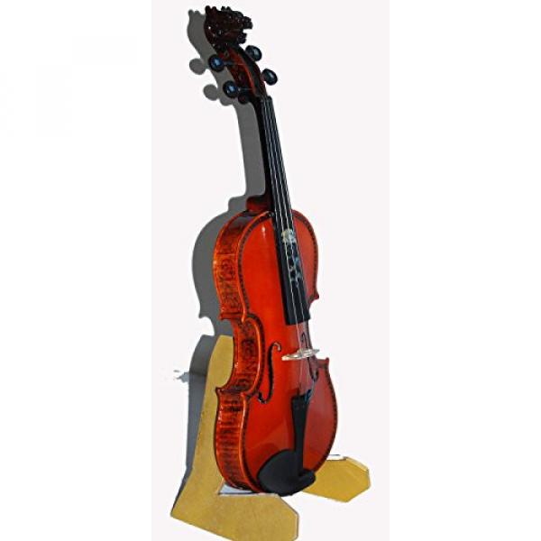 Kaytro-Butterfy Inlay Handmade,Solid Flamed Maple Violin 4/4 Advanced Level 1250 #2 image