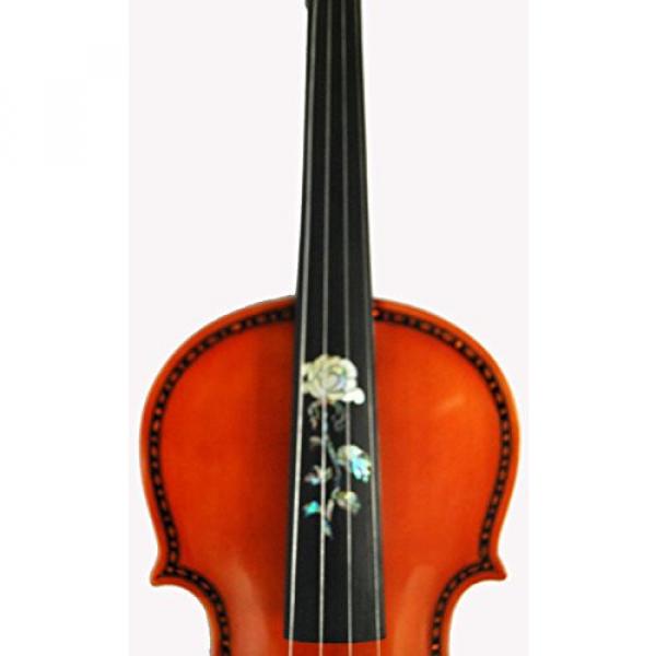 Kaytro-Butterfy Inlay Handmade,Solid Flamed Maple Violin 4/4 Advanced Level 1250 #3 image