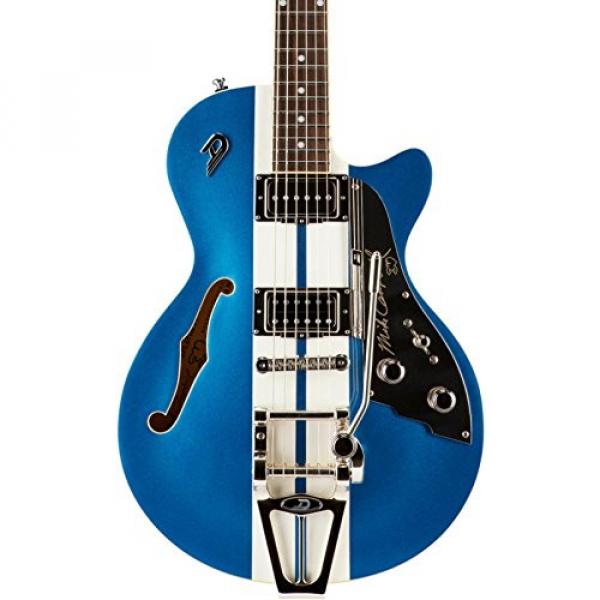 Duesenberg USA Starplayer TV Mike Campbell Semi-Hollow Electric Guitar Blue Metallic #1 image