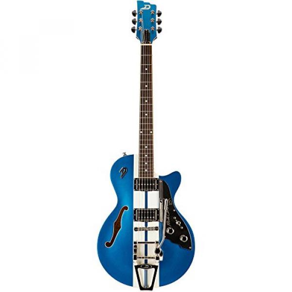 Duesenberg USA Starplayer TV Mike Campbell Semi-Hollow Electric Guitar Blue Metallic #3 image