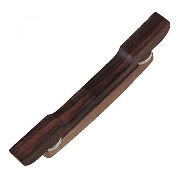 Yibuy 103mm Rosewood Mandolin Adjustable Bridge Set of 10 #3 image