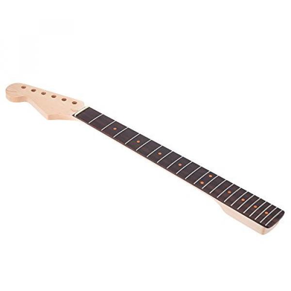 Andoer 22 Fret Electric Guitar Maple Neck Rosewood Fingerboard for Fender Strat Guitar Replacement #1 image