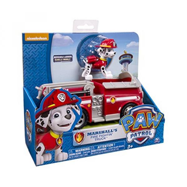 Paw Patrol Marshall's Fire Fightin' Truck/Rescue Marshall (works with Paw Patroller)(Packaging Title Varies) #6 image