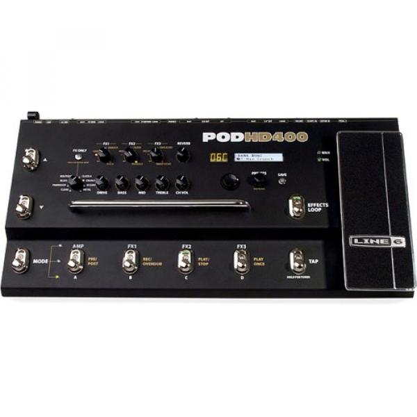 Line 6 POD HD 400 Multi-Effects Floorboard Unit - 90 Effects - Up To 4 Simultaneous Fx #1 image
