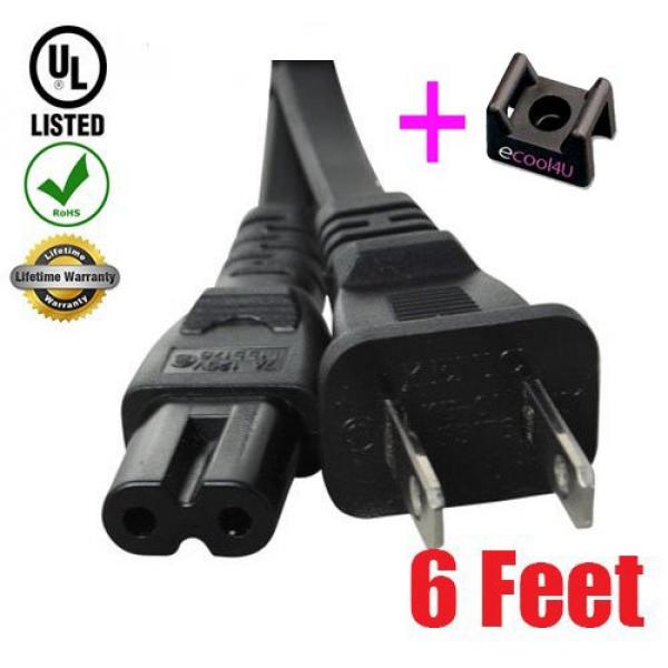 AC Power Cord Cable Plug for Ensoniq MR76 MR-76 Keyboard Music Workstation Synth - 6ft #1 image