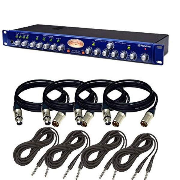 PreSonus Studio Channel Vacuum-Tube Channel Strip. With (4) XLR Cables and (4) TRS Cables. #1 image