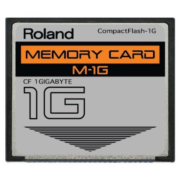1GB Roland M-1G CompactFlash CF Memory Card for MC-808, SP-404, SP-555, V-Synth, Fantom and more #1 image