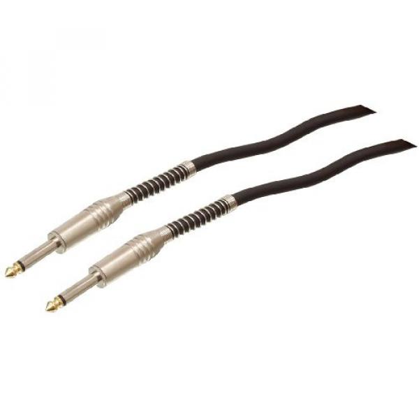 Valueline Guitar Cable 6.35mm Mono Plug to 6.35mm Mono Plug 6m [CABLE-429/6] #1 image