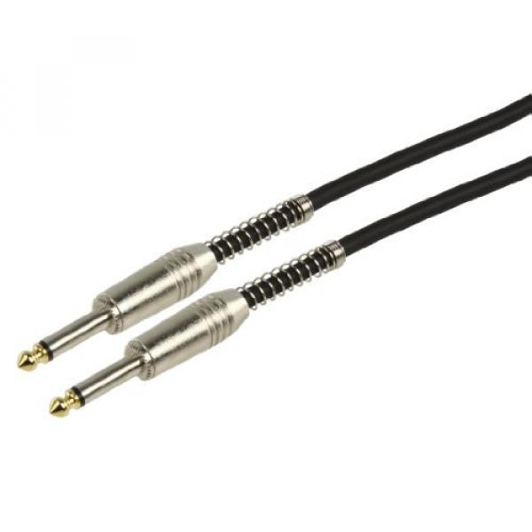 Valueline Guitar Cable 6.35mm Mono Plug to 6.35mm Mono Plug 6m [CABLE-429/6] #2 image