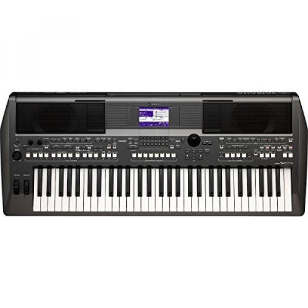 Yamaha PSRS670 61-Key Keyboard Production Station + Knox Z-Style Electronic Keyboard Stand + Bench #2 image