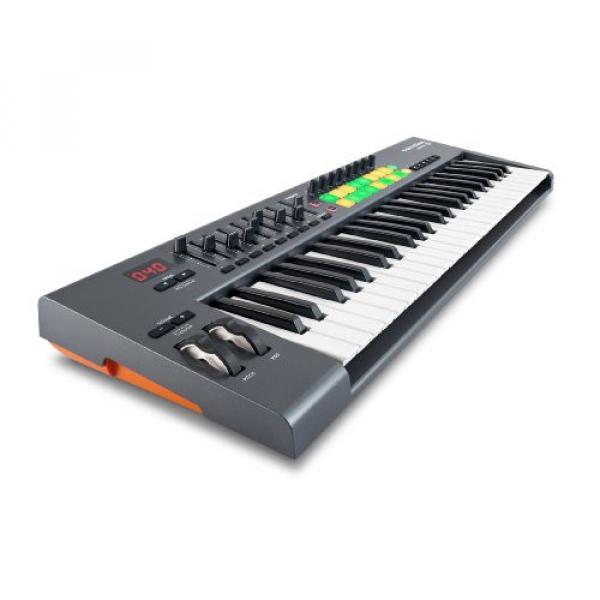 Novation Launchkey 49, 49-key USB/iOS MIDI Keyboard Controller with Synth-weighted Keys #1 image