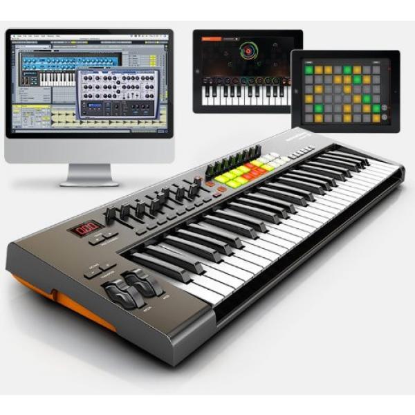 Novation Launchkey 49, 49-key USB/iOS MIDI Keyboard Controller with Synth-weighted Keys #4 image
